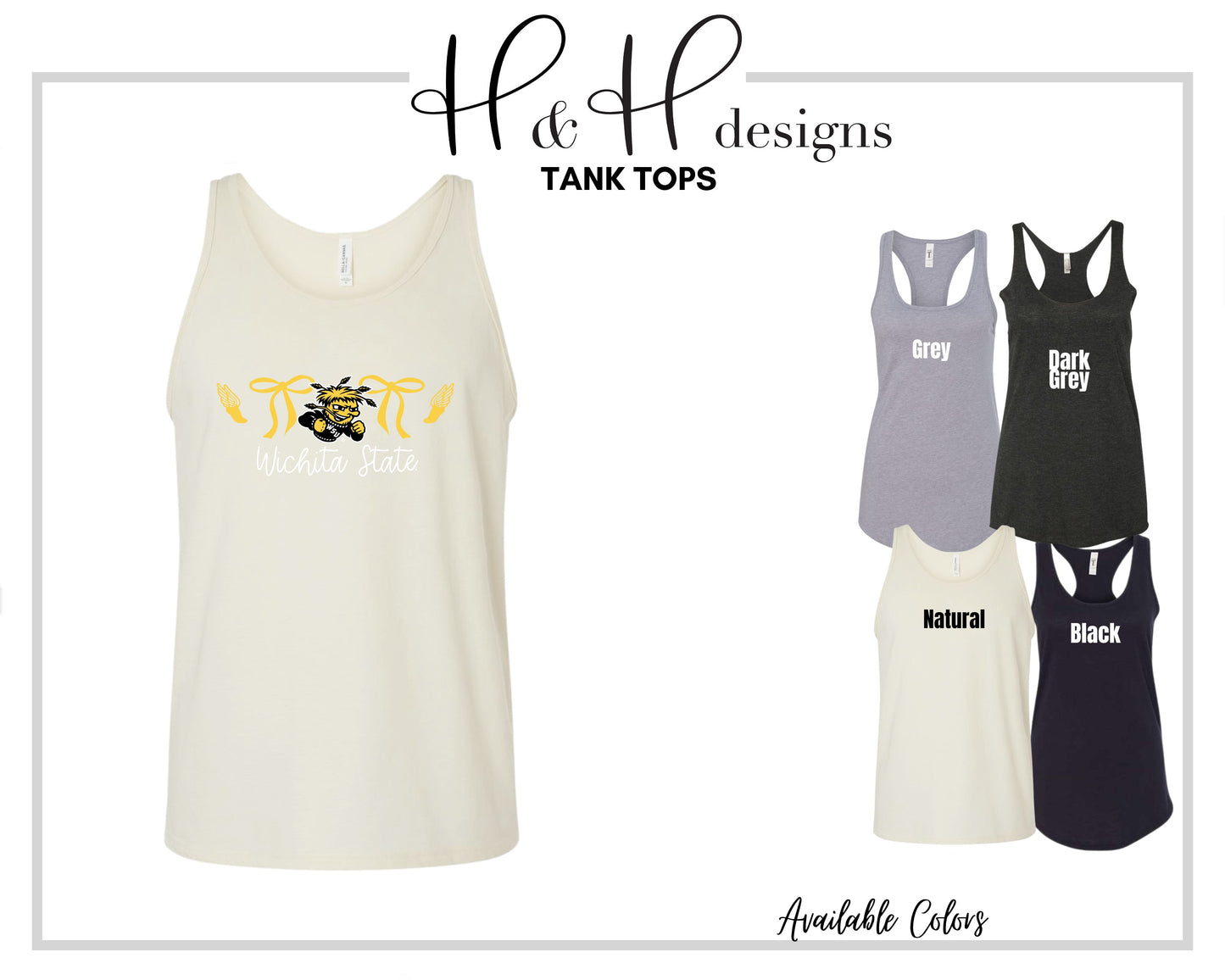 Wichita State Coquette Track Bows ~ Licensed Apparel ~ HHWSU119