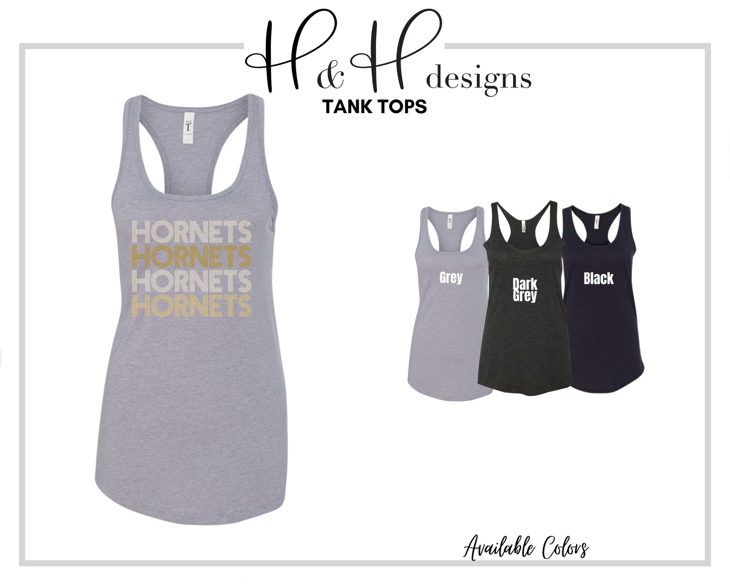 Hornets Prisma Stack ~ Licensed Apparel ~ HHESU105