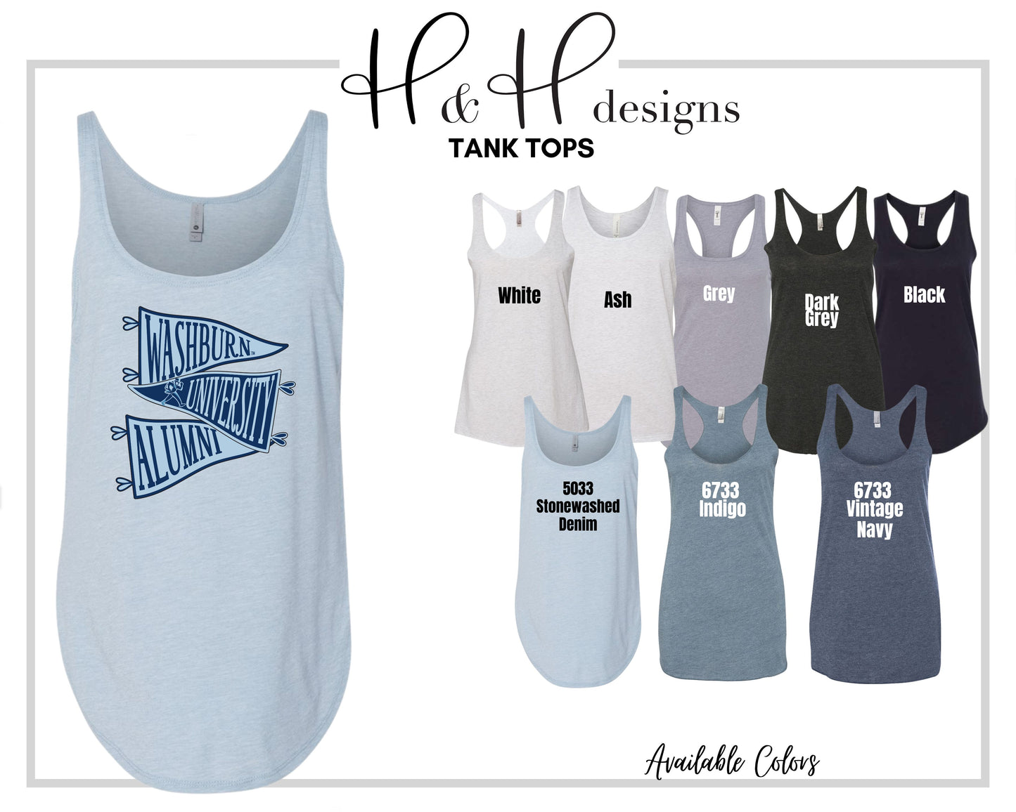 Washburn Alumni Pennants  ~ Licensed Apparel ~ HHWU217