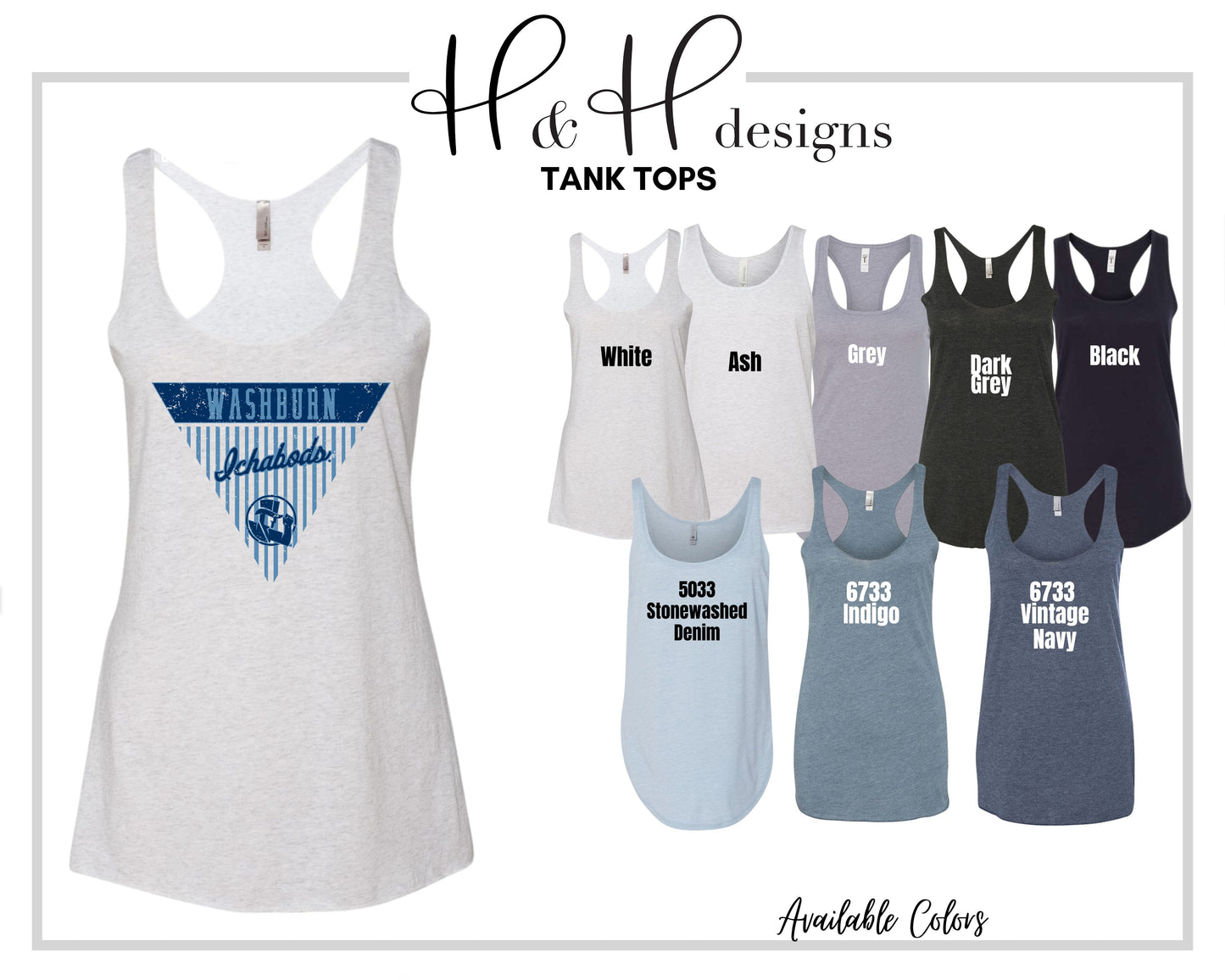 Washburn Striped Pennant ~ Licensed Apparel ~ HHWU219