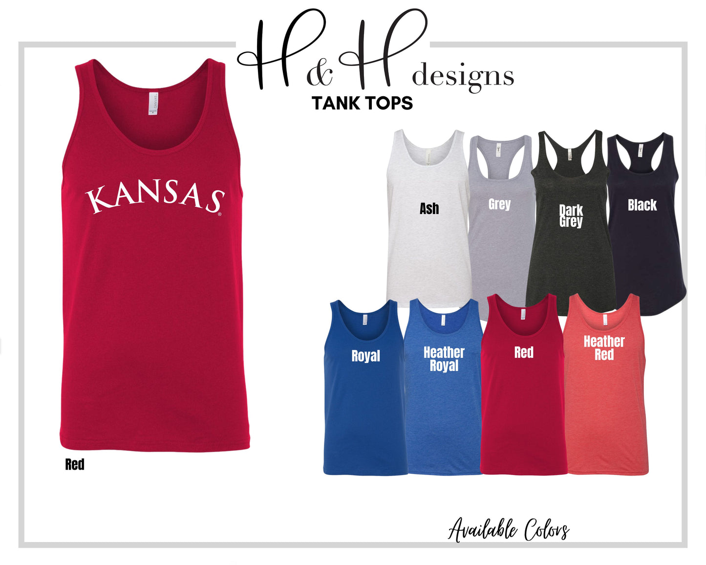 Kansas Official Arch ~ Licensed Apparel ~ HHKU130