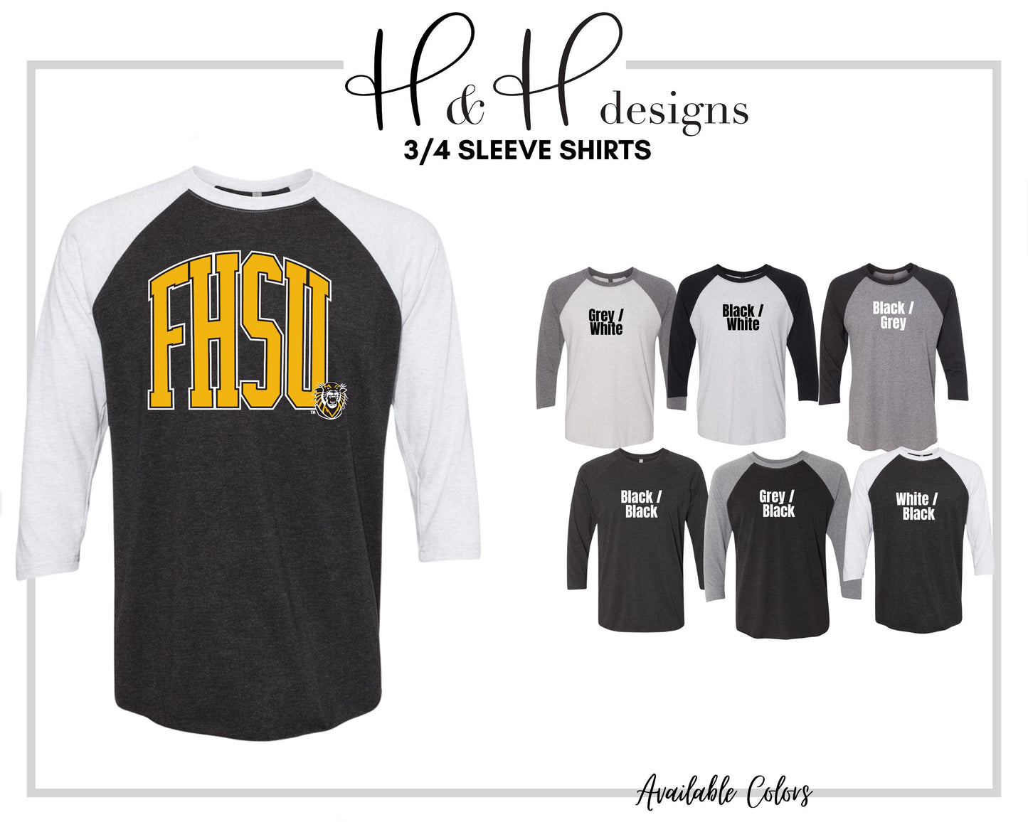 FHSU Arch ~ Licensed Apparel ~ HHFHSU101