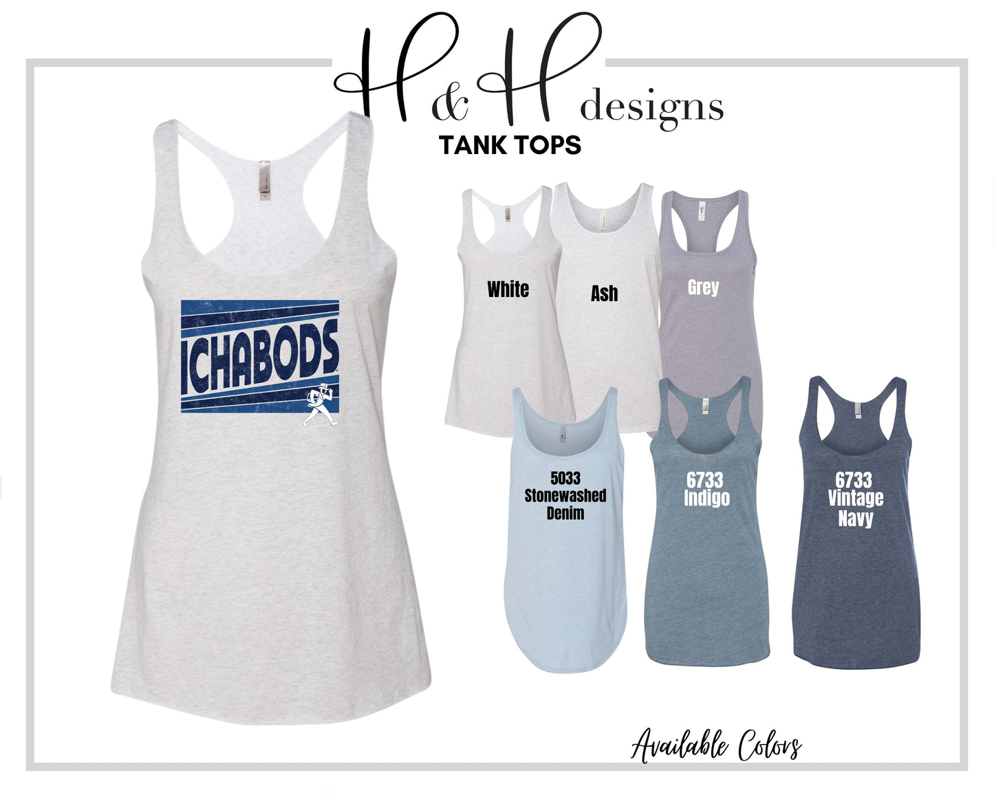 Ichabods Triple Triangle ~ Licensed Apparel ~ HHWU205