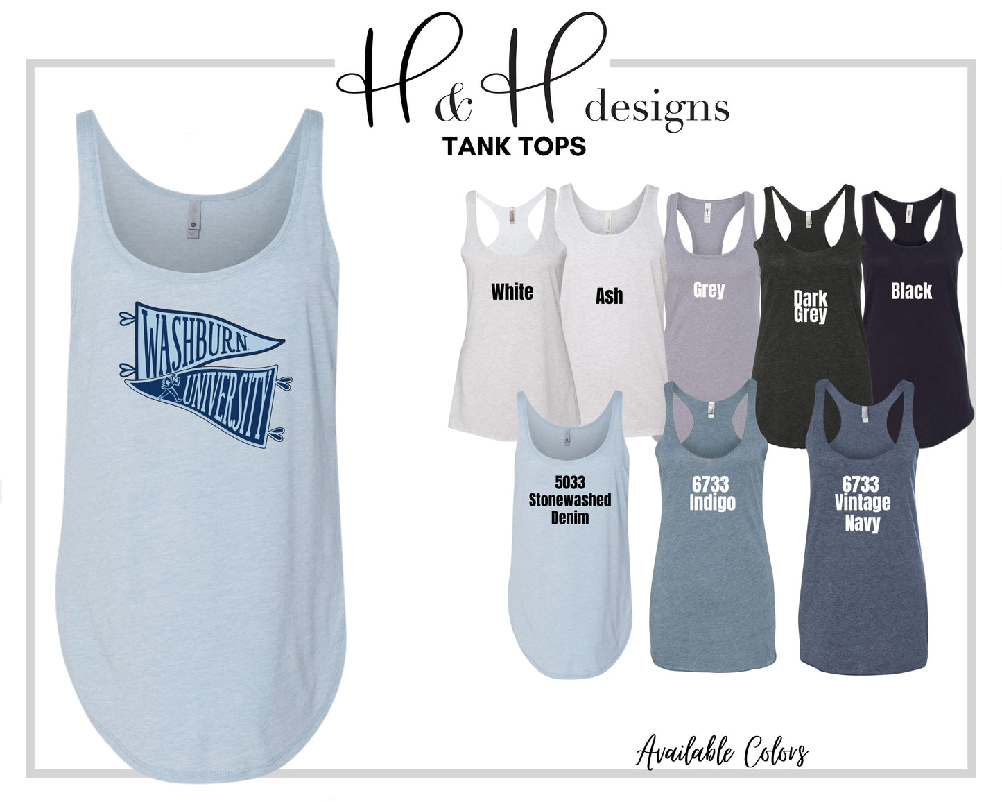 Washburn University Mascot Pennant Stack ~ Licensed Apparel ~ HHWU220