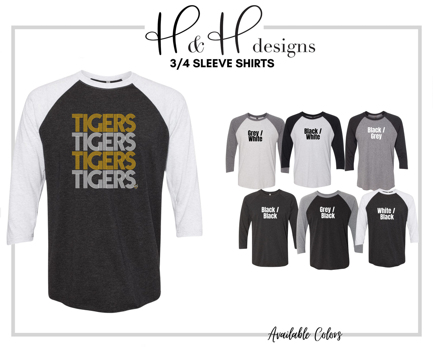Tigers Prisma Stack  ~ Licensed Apparel ~ HHFHSU110
