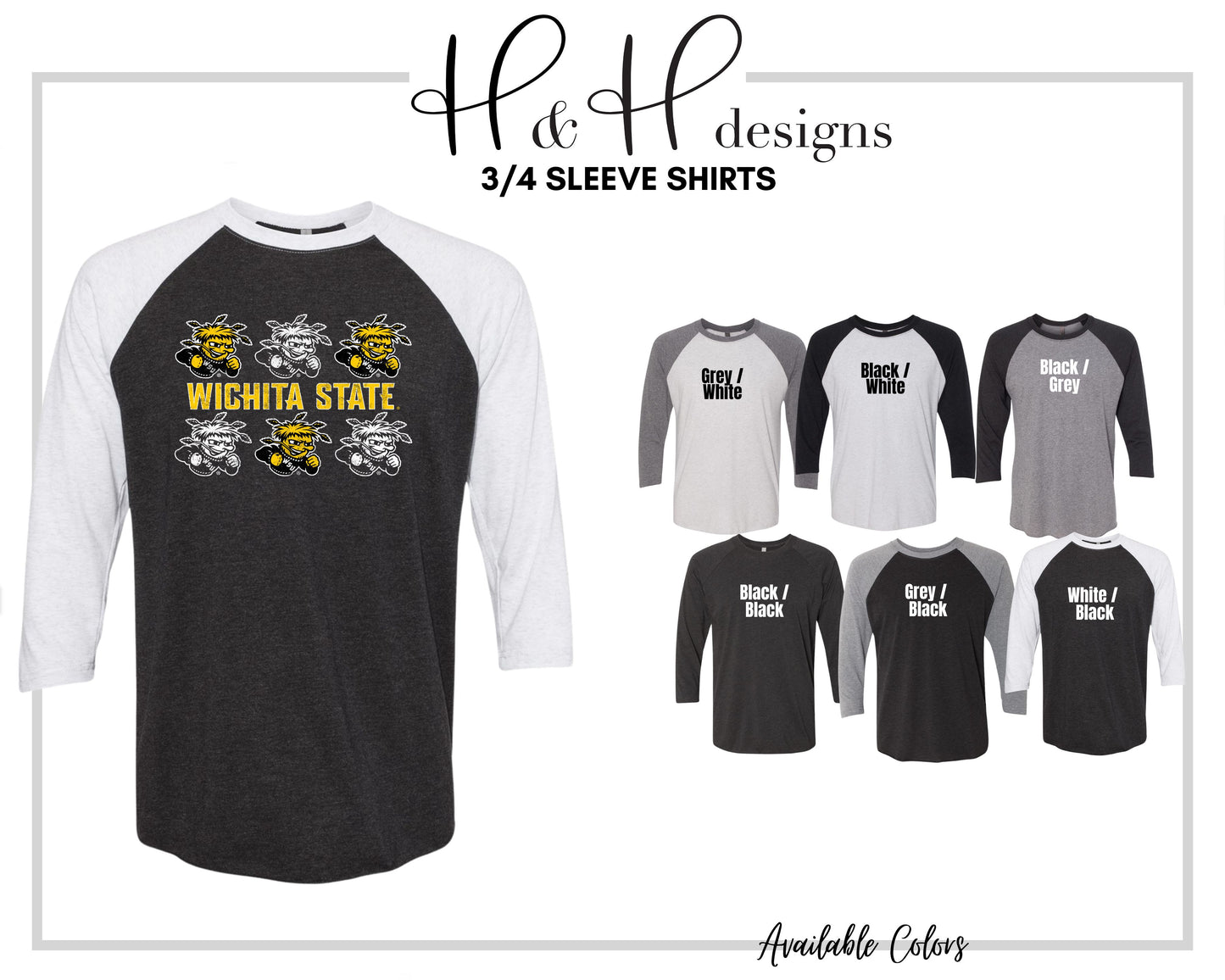 Distressed Shockers ~ Licensed Apparel ~ HHWSU111