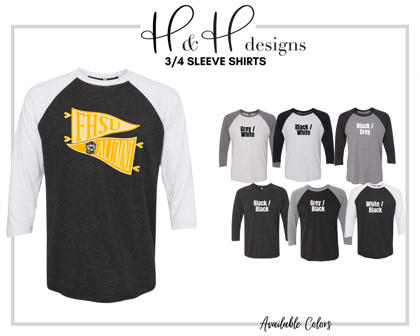 Fort Hays State Alumni Pennants ~ Licensed Apparel ~ HHFHSU126