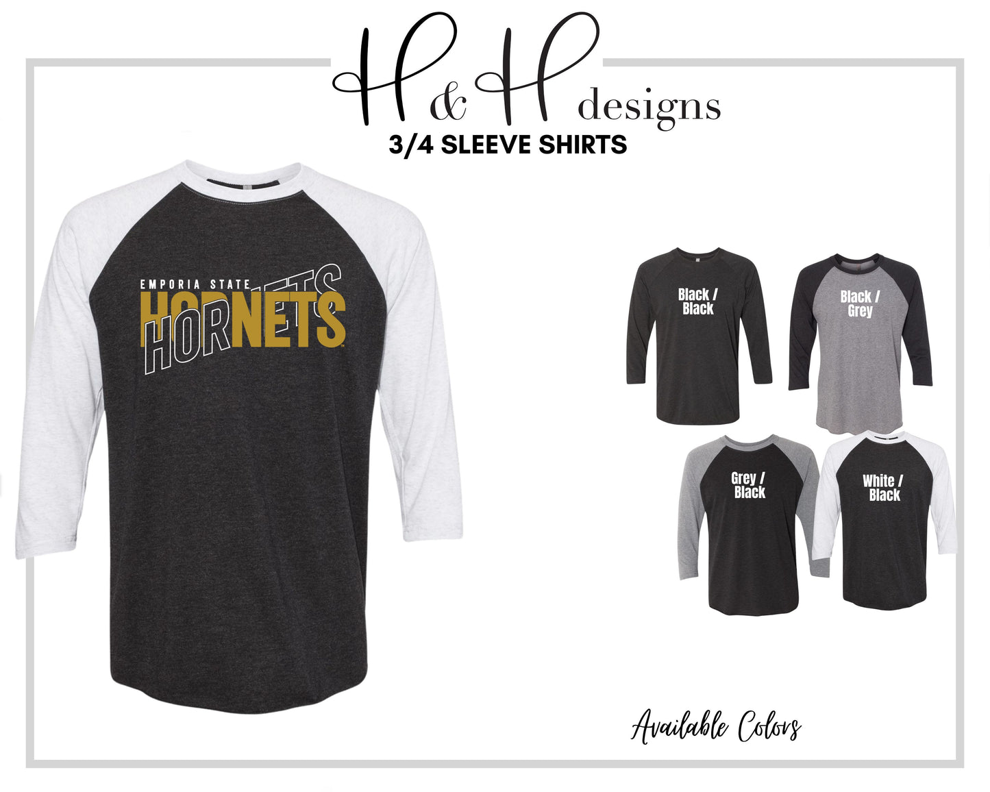 Emporia State Hornets Double Vision ~ HHESU120