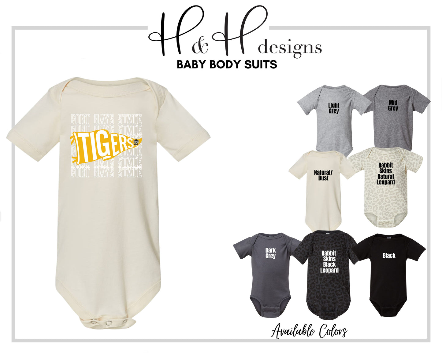 Tigers Pennant Stack  ~ Licensed Apparel ~ HHFHSU108