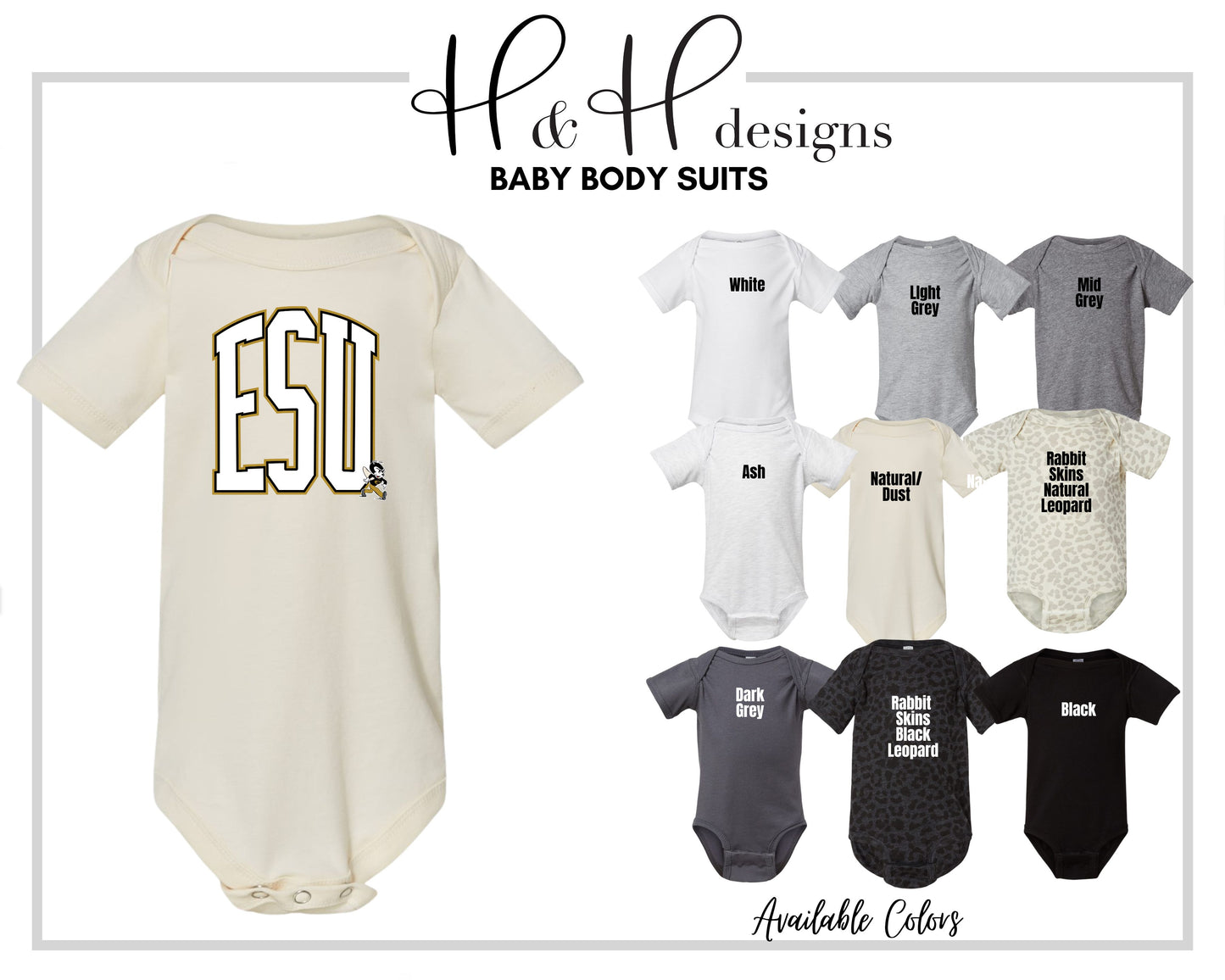ESU Arch ~ Licensed Apparel ~ HHESU114
