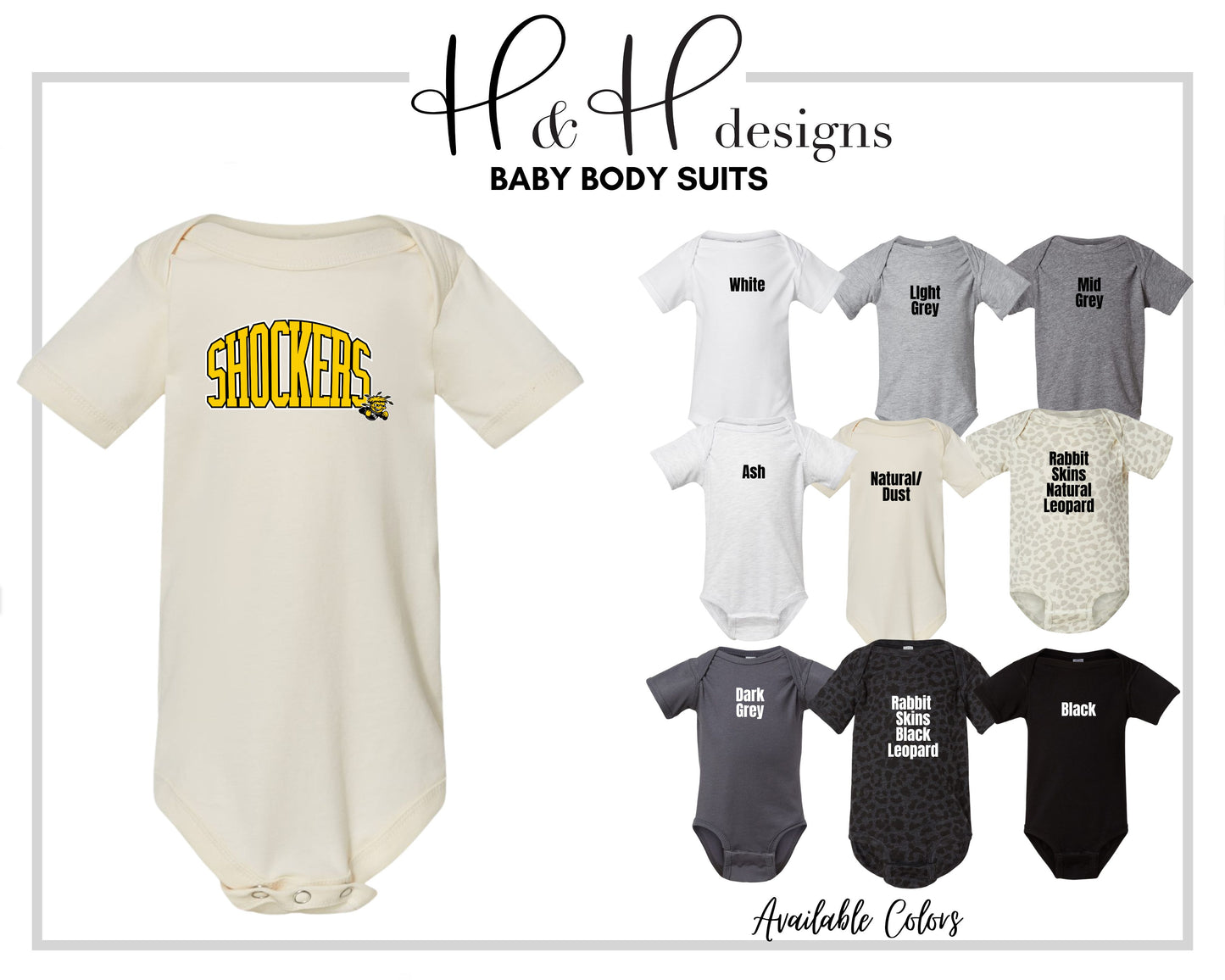 Shockers Arch ~ Licensed Apparel ~ HHWSU101