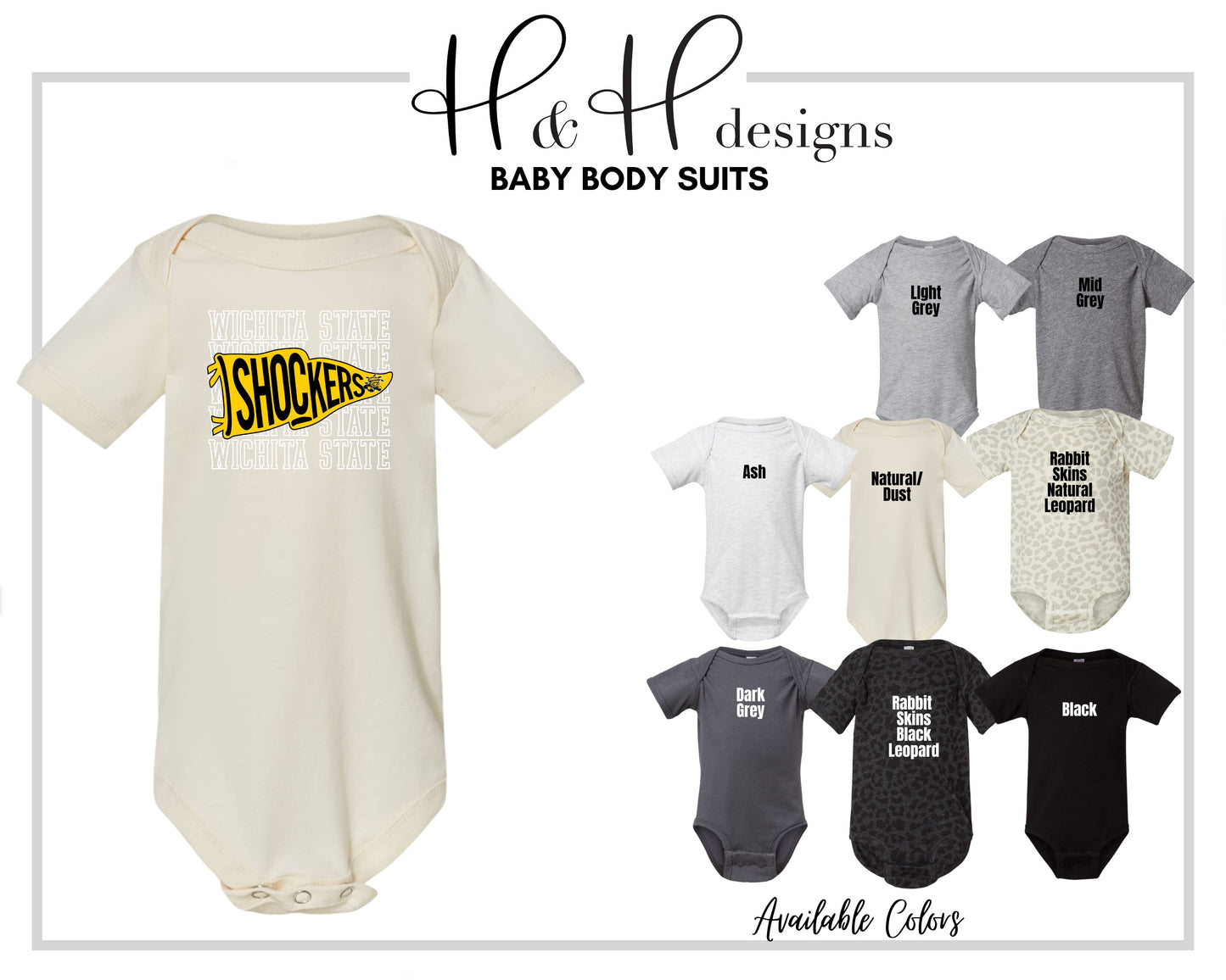 Shockers Pennant Stack  ~ Licensed Apparel ~ HHWSU108