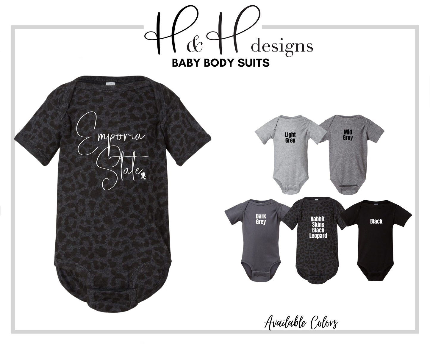 Emporia State Swirly Script ~ Licensed Apparel ~ HHESU108