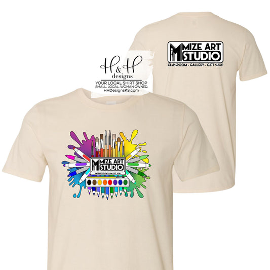 Mize Studio. Coloring Shirt ~ Mize Art Studio