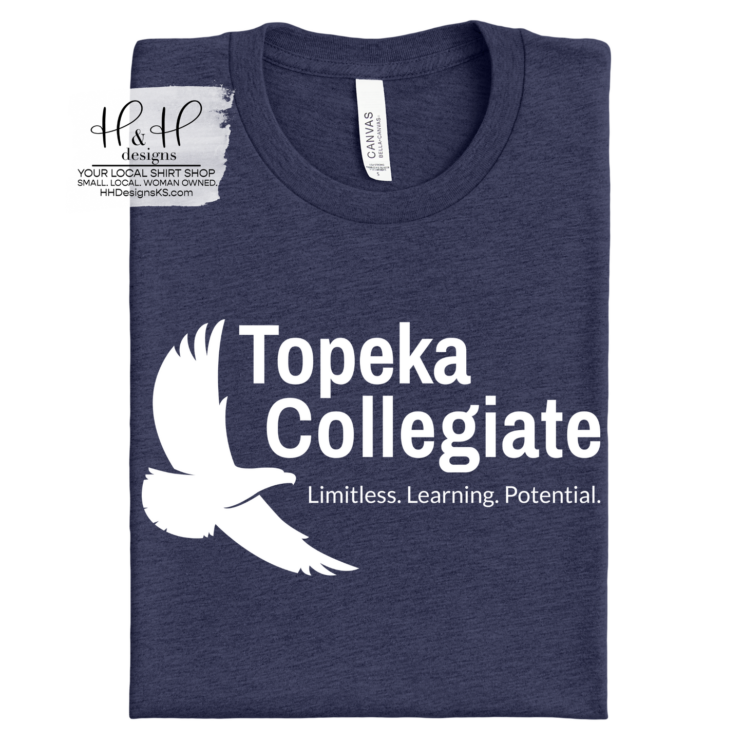 Topeka Collegiate Official ~ White Print ~ Topeka Collegiate 2025