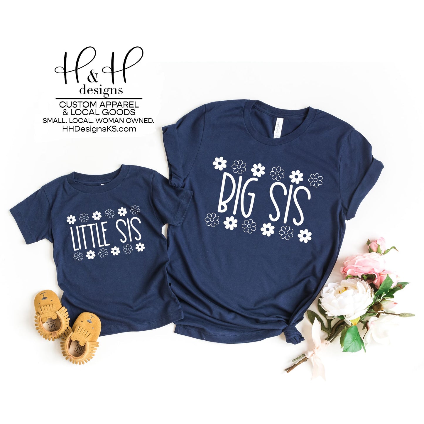 Big Sis Floral Block
