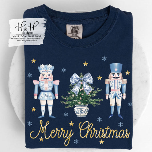 Blue Nutcrackers ~ Christmas Collection