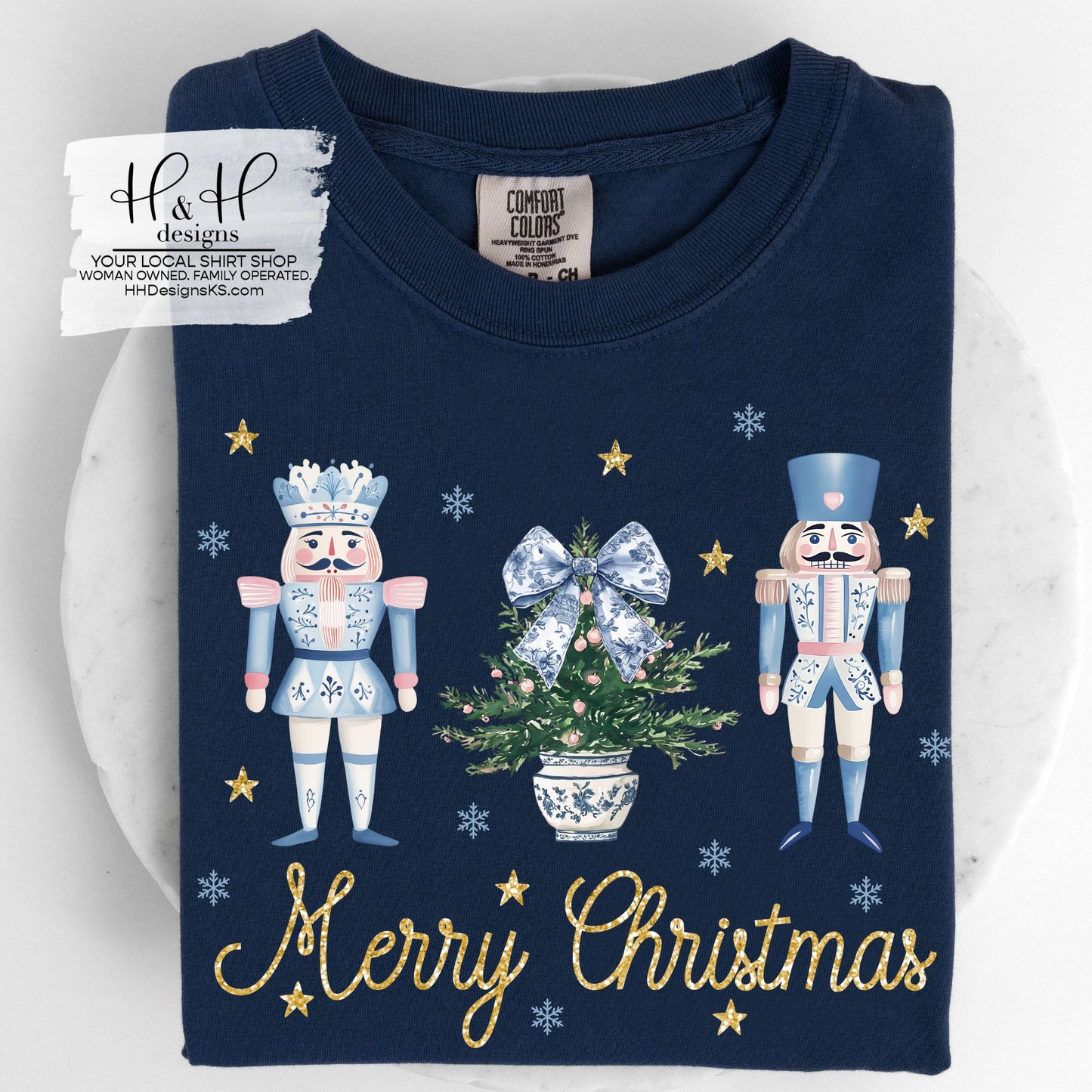 Blue Nutcrackers ~ Christmas Collection