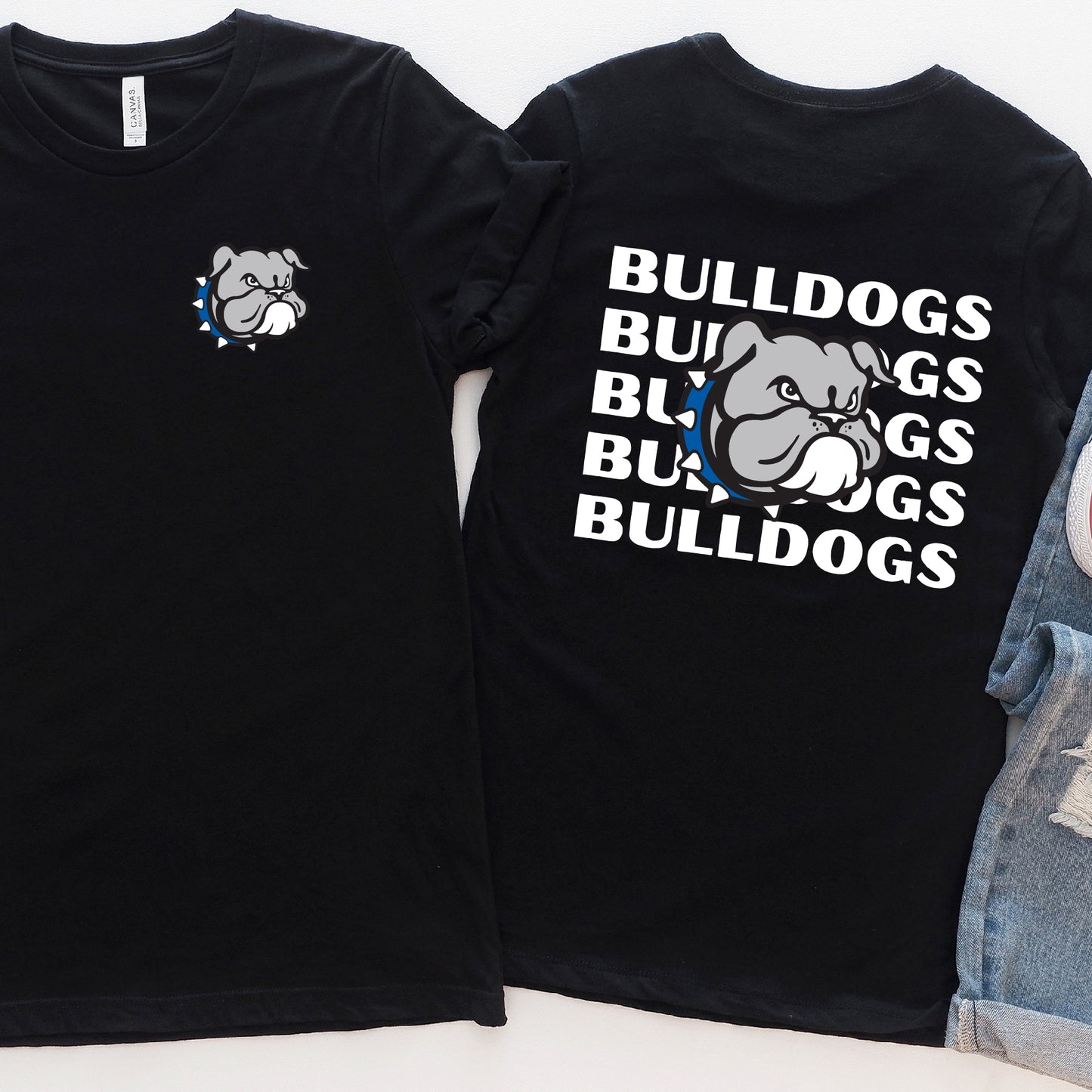 Bulldogs Stack with Pocket Mascot - Northern Hills Fundraiser 2026 ~ HH847