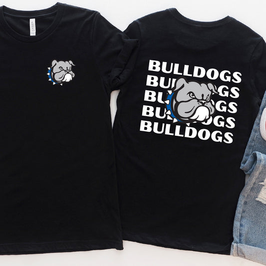 Bulldogs Stack with Pocket Mascot - Northern Hills Fundraiser 2026 ~ HH847