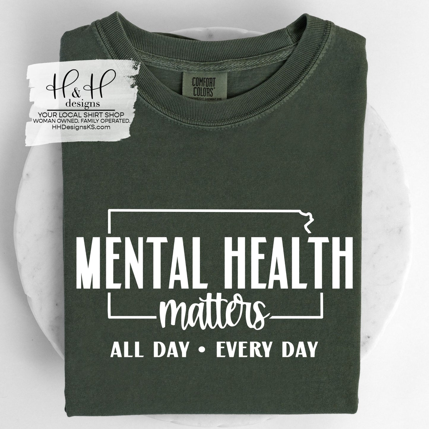 Mental Health Matters ~ Kansas Outline ~ Florence Crittenton Mental Health Awareness Fundraiser