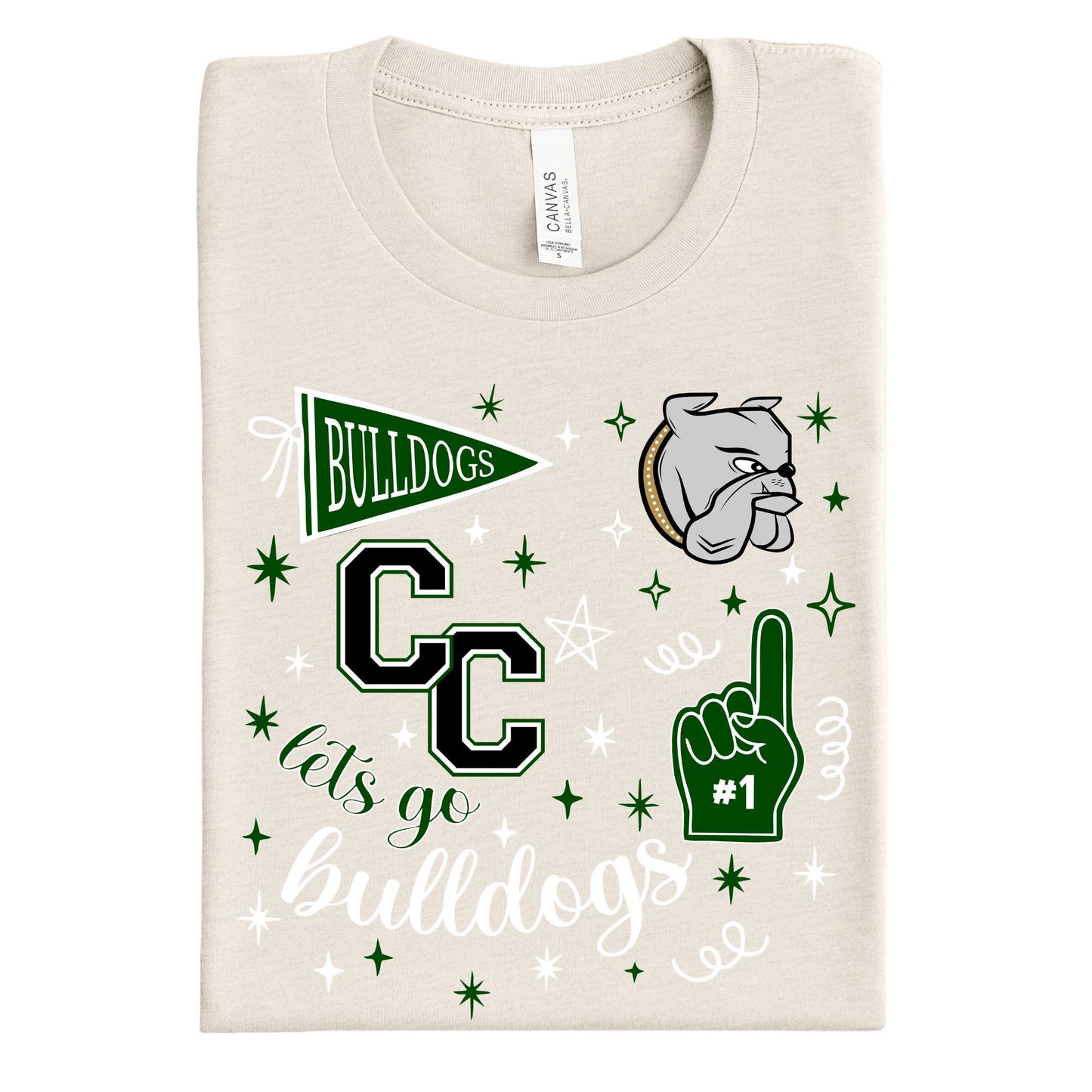Capital City Bulldogs Game Day Spirit ~ HH267