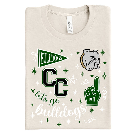 Capital City Bulldogs Game Day Spirit ~ HH267