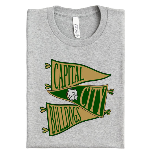 Capital City Bulldogs Mascot Pennant Stack ~ HH265