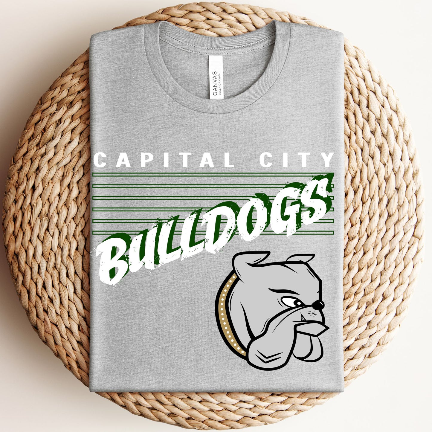 Capital City Bulldogs Six Rectangles ~ HH261