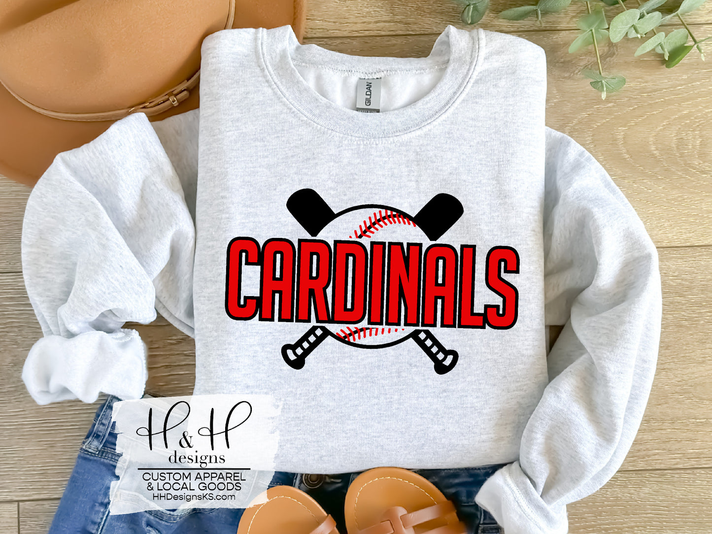 Cardinals Crossed Bats ~ Cardinals Baseball