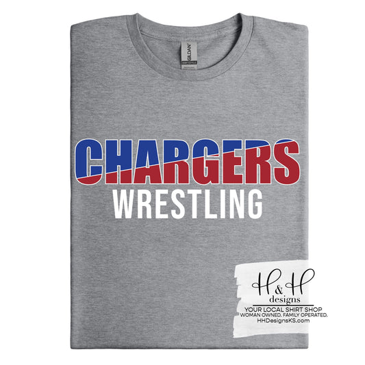 Chargers Wrestling Split - Sante Fe Trail
