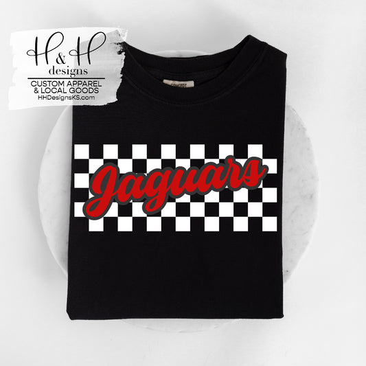 Checkerboard Jaguars ~ Jardine Elementary PTO Fundraiser