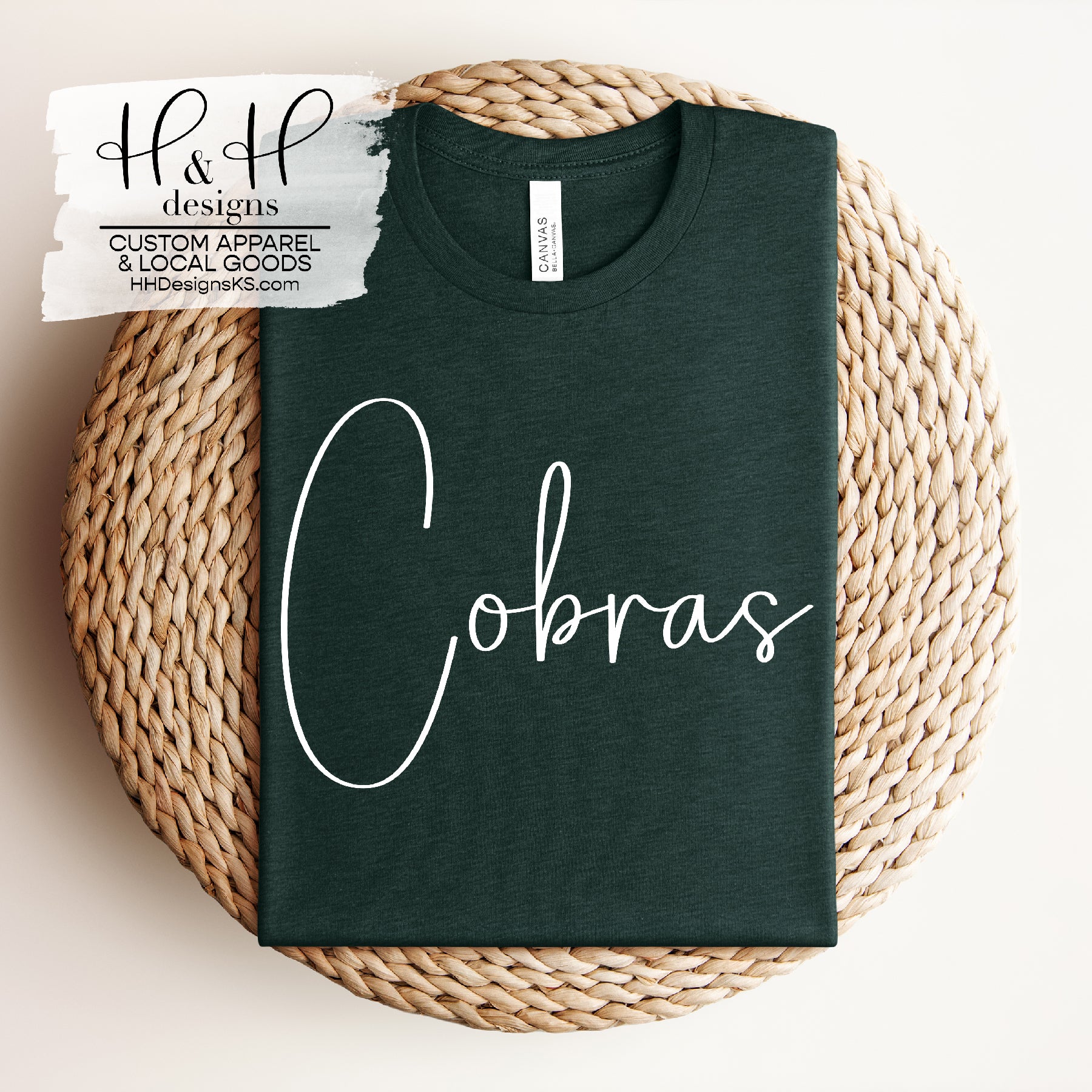 Cobras Swirly Script ~ Jackson Heights Cobras – H&H Designs LLC