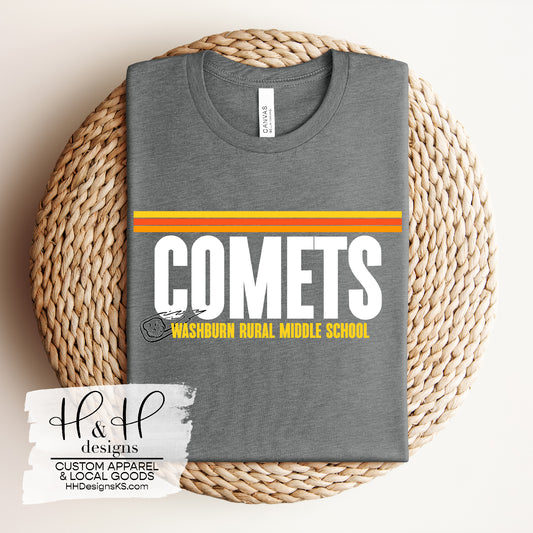Comets Triple Line ~ WRMS Comets