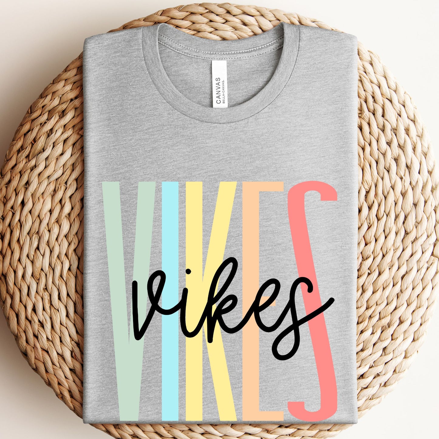 Vikes Pastel Block ~ Mathes Early Learning Center Fundraiser 2025