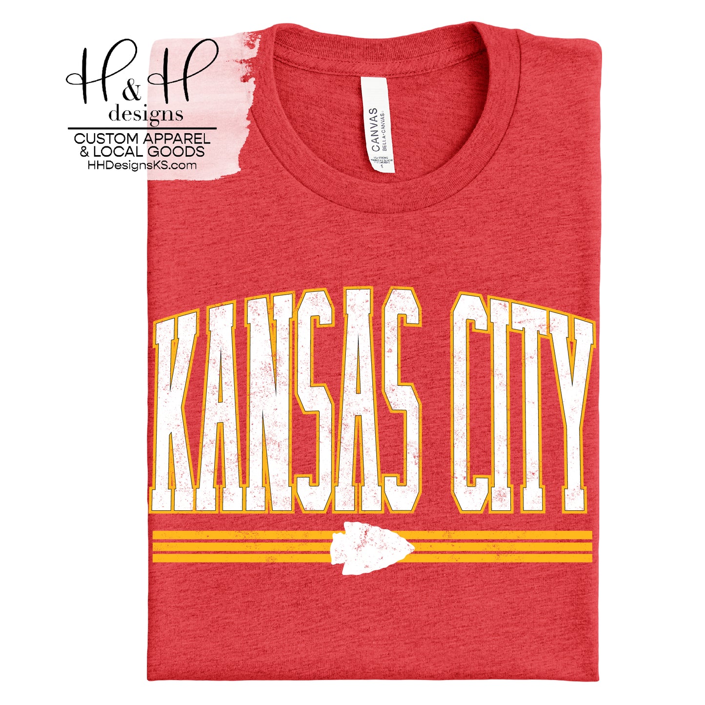 Distressed Kansas City Arch