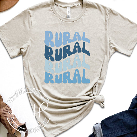 Rural Retro Wavy