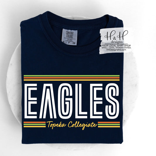 EAGLES Retro Double  ~ Topeka Collegiate 2025