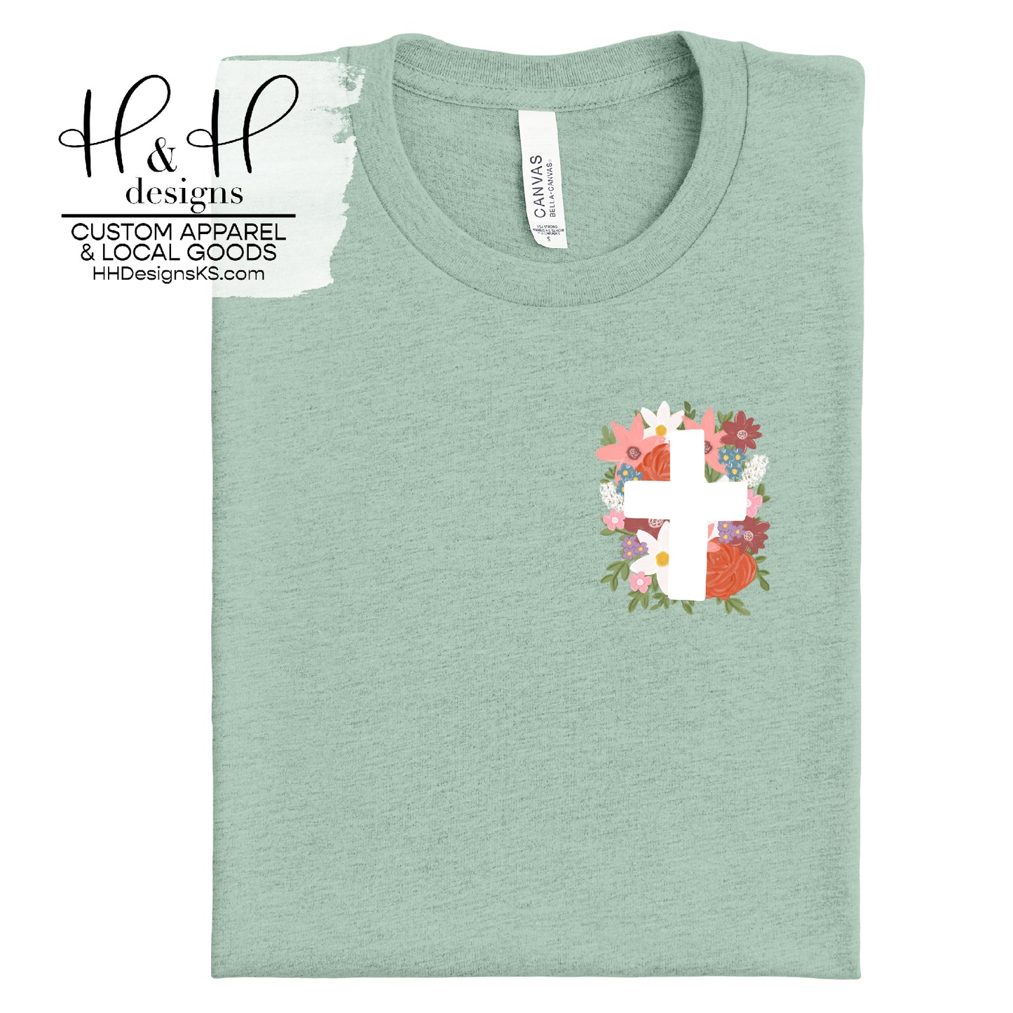 Floral Cross Bouquet