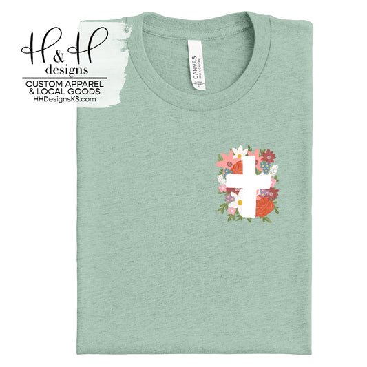 Floral Cross Bouquet