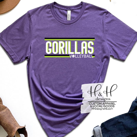 Gorillas Offset Shadow