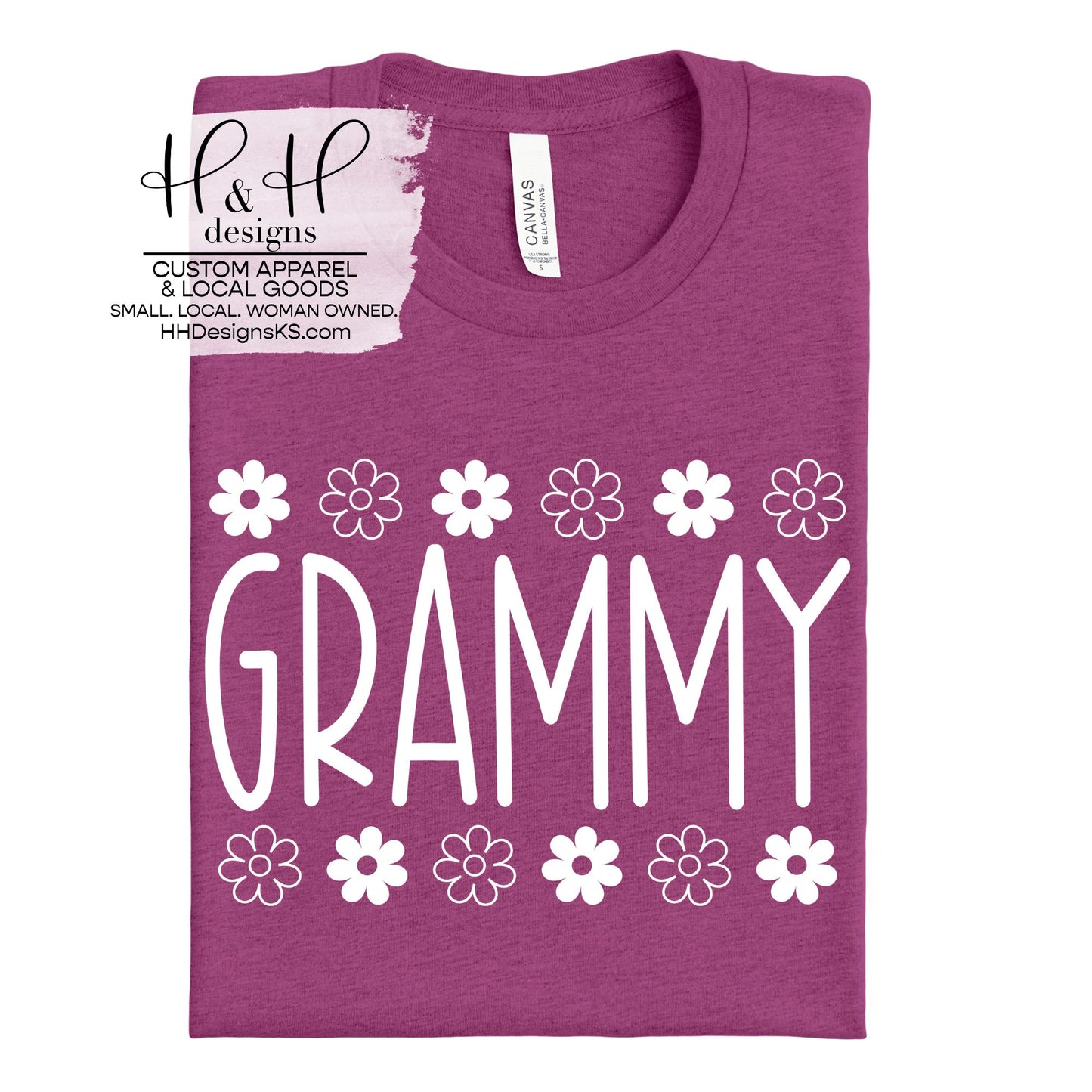 Grammy Floral Block