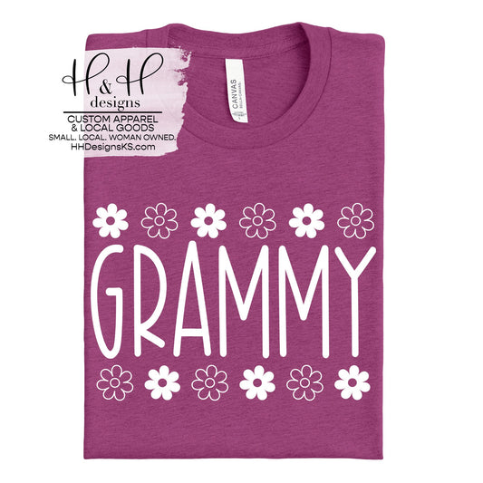 Grammy Floral Block