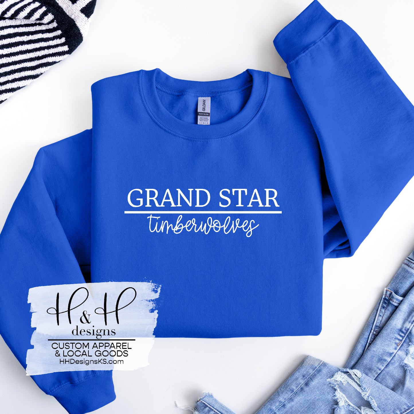 Grand Star Timberwolves Classic Type ~ School Delivery Option