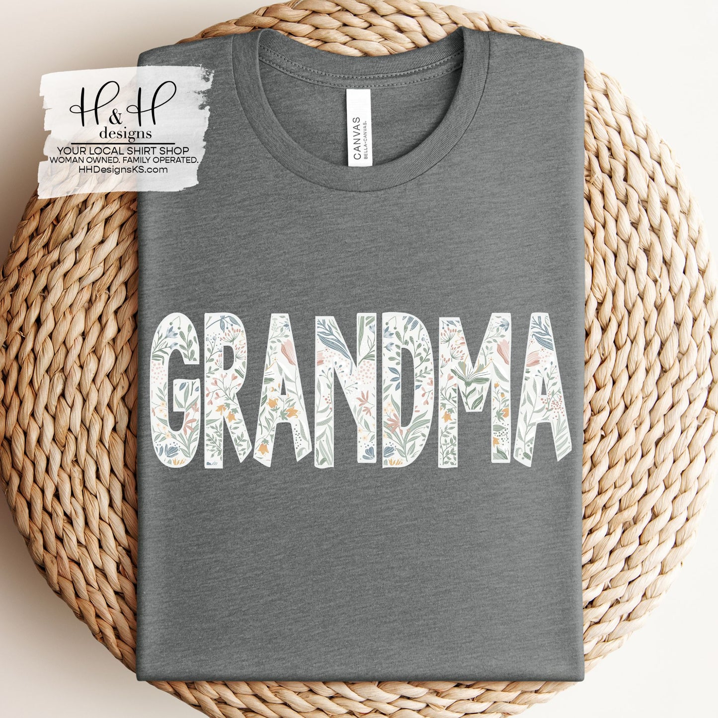 Grandma Block Floral ~ HH208
