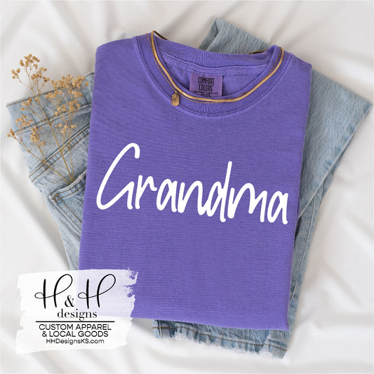 Grandma White Script