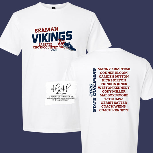 Seaman Vikings STATE Cross Country 2026 ~ HH1005