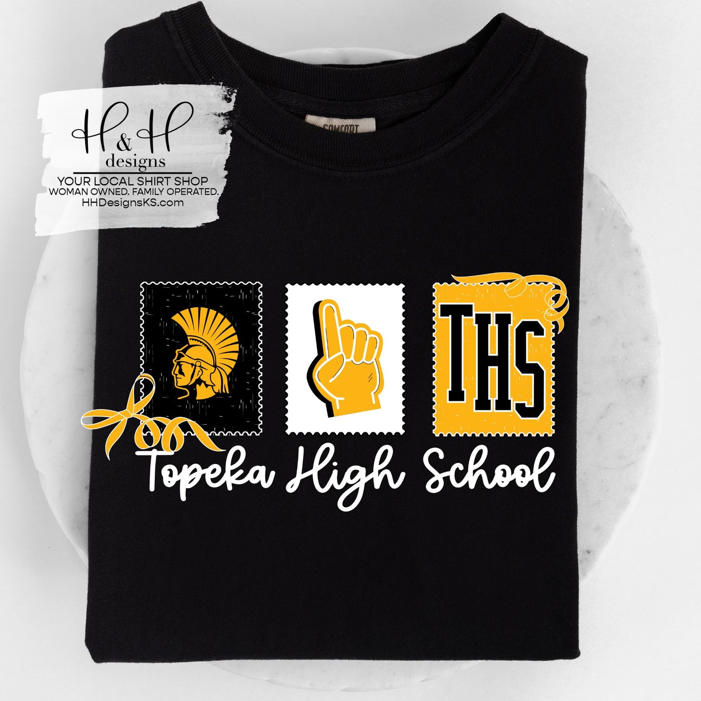 Topeka High Stamps and Bows HH111