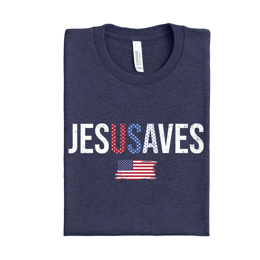 Jesus Saves Distressed Block ~ HH2049