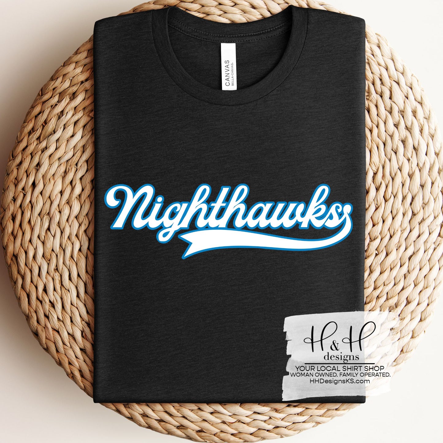 Nighthawks Retro Script ~ NEK ~ HH2120